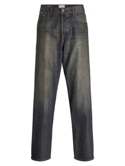 JJIALEX JJCLASSIC AM 584 COATED STYD blue denim