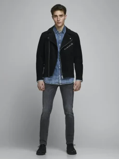 JJIGLENN JJORIGINAL CB 817 NOOS black denim