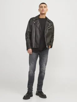 JJIGLENN JJORIGINAL CB 817 NOOS black denim