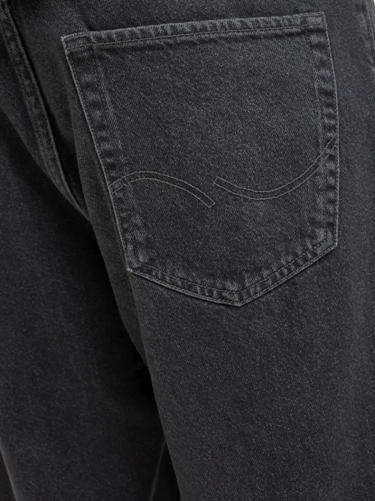 JJIRON JJORIGINAL SHORTS SQ 730 SN black denim