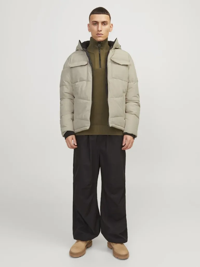 JJMASON PUFFER JACKET SN moonbeam