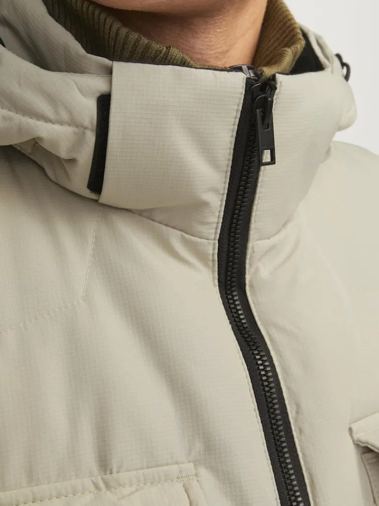 JJMASON PUFFER JACKET SN moonbeam