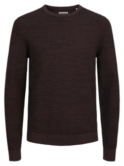 JJOTTO KNIT CREW NECK LN kombu green
