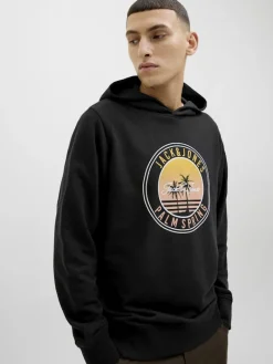 JJPALM SWEAT HOOD black