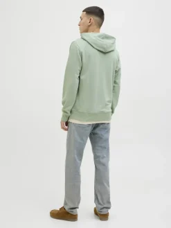 JJPALM SWEAT HOOD iceberg green