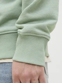 JJPALM SWEAT HOOD iceberg green