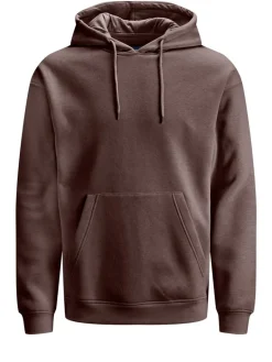 JORBRINK SWEAT HOOD seal brown