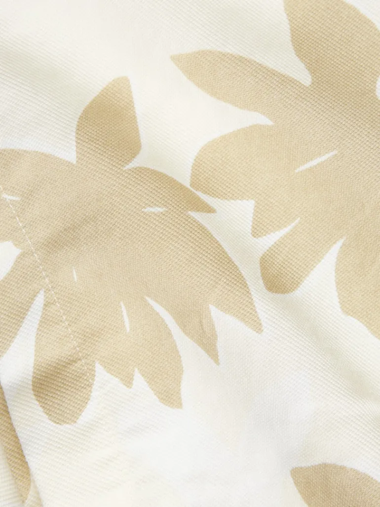 JOREASTER MARSHALL AOP SHIRT SS buttercream