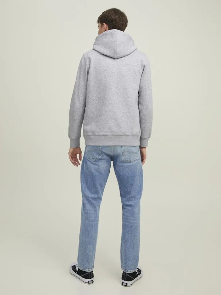 JORINTERNATIONAL SWEAT HOOD LN light grey melange