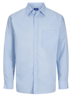 JORMARGATE OXFORD SHIRT LS BF LN cashmere blue