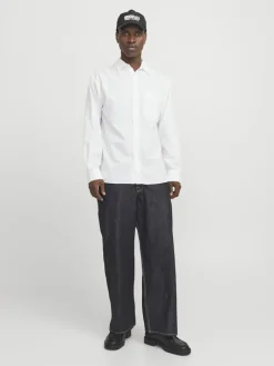 JORMARGATE OXFORD SHIRT LS BF LN white