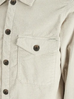 JOROLLIE CORDUROY WOODSIDE OVERSHIRT LN moonbeam