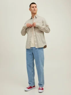 JORPHLAKE OVERDYED SHIRT LS peyote