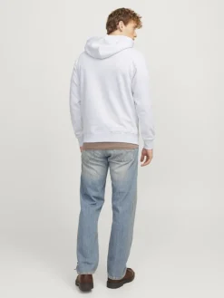 JORVESTERBRO NEWTON BOXFRONT SWEAT BF LN white melange