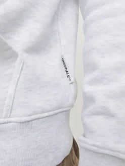 JORVESTERBRO NEWTON BOXFRONT SWEAT BF LN white melange