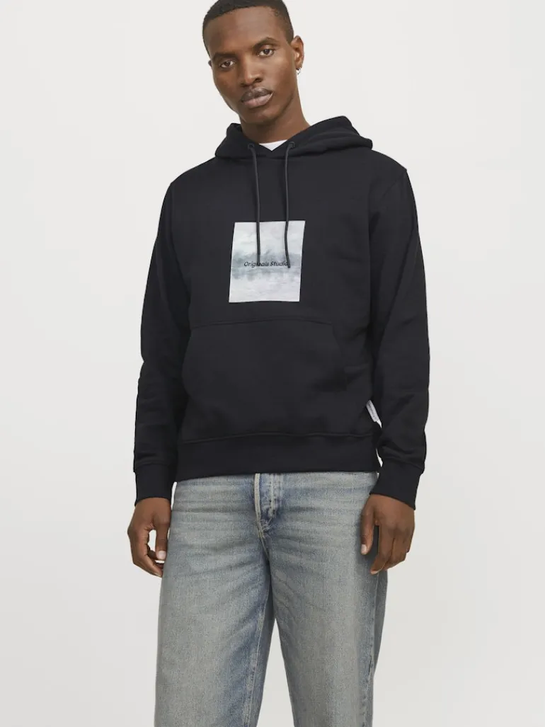 JORVESTERBRO NEWTON BOXFRONT SWEAT BF LN black