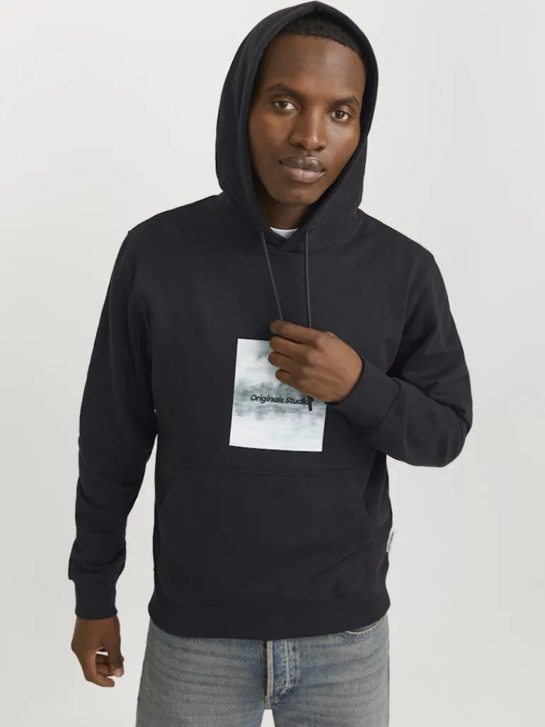 JORVESTERBRO NEWTON BOXFRONT SWEAT BF LN black