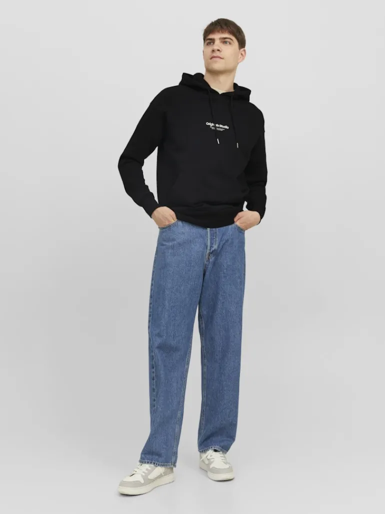 JORVESTERBRO SWEAT HOOD NOOS black