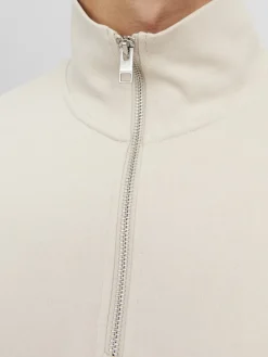 JORVESTERBRO SWEAT QUARTER ZIP HN NOOS moonbeam