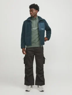 JORVESTERBRO SWEAT QUARTER ZIP HN NOOS laurel wreath