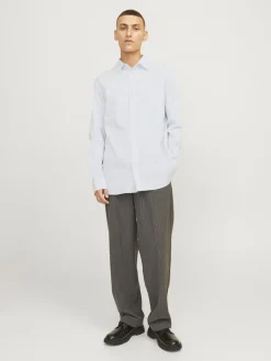 JPRBLABUSHWICK STANLEY SHIRT L/S SN cashmere blue