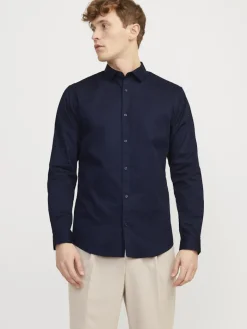 JPRBLACARDIFF SHIRT L/S NOOS navy blazer
