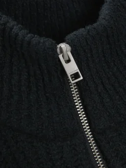 JPRWINTER KNIT HALF ZIP STYD AW24 forest river