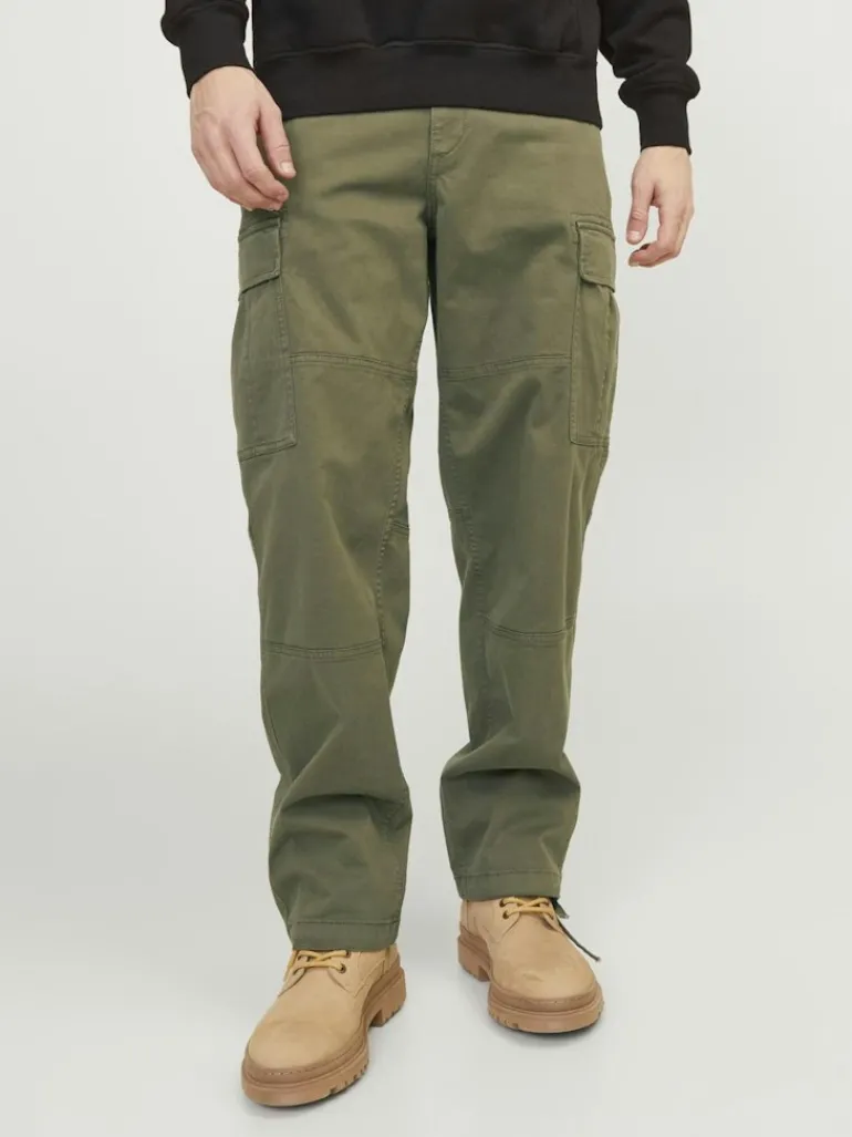 JPSTKARL HARLOW CARGO NOOS dusty olive
