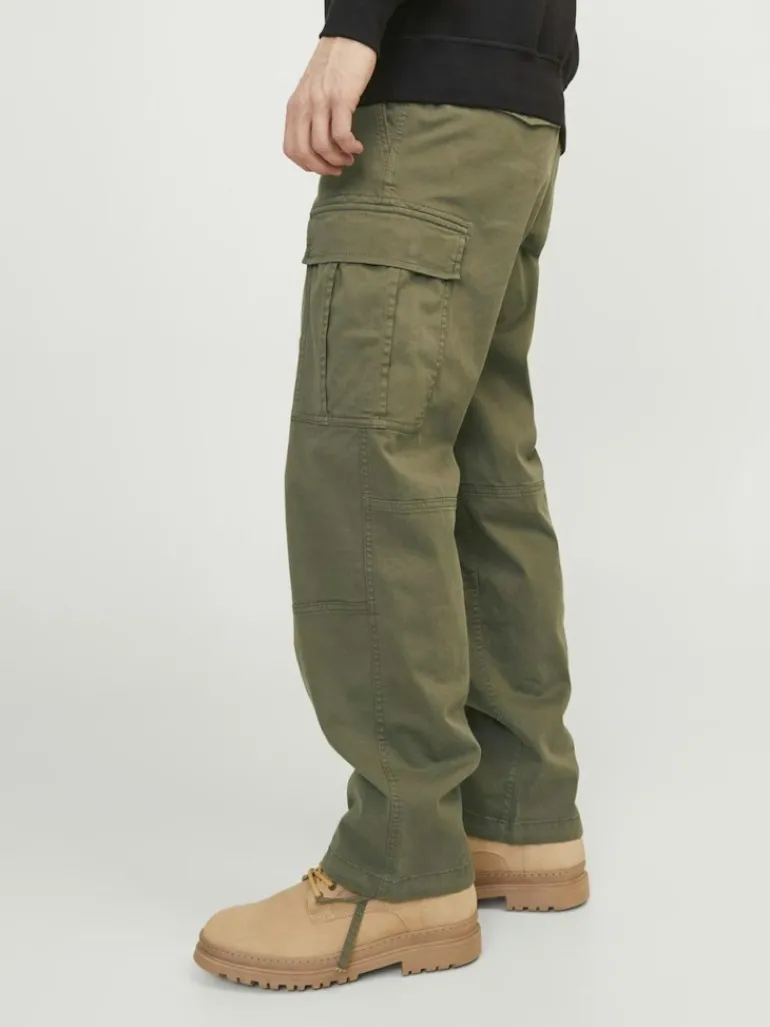 JPSTKARL HARLOW CARGO NOOS dusty olive