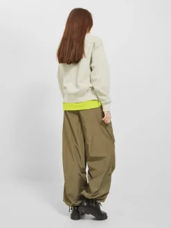 JXALIMA LOOSE LS CREW SWT bone white