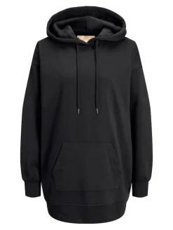 JXALLY VOL LS HOOD SWT SN black