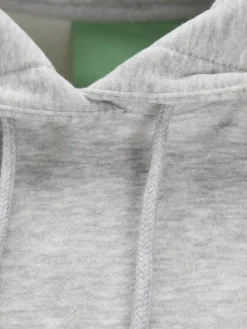 JXALLY VOL LS HOOD SWT SN light grey melange