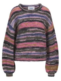 JXAMELIA CREW NECK KNIT barberry