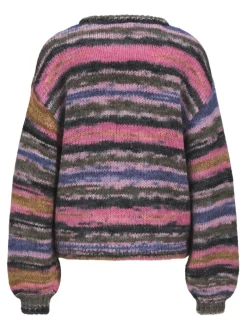 JXAMELIA CREW NECK KNIT barberry