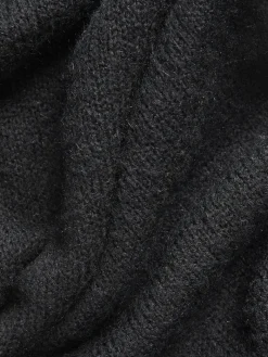 JXARIELLA POLO NECK DRESS KNIT black