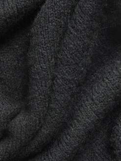 JXARIELLA POLO NECK DRESS KNIT black