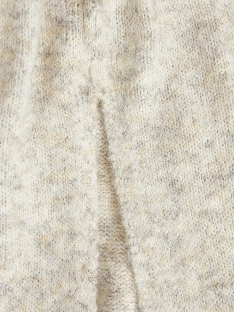 JXARIELLA POLO NECK DRESS KNIT cloud dancer