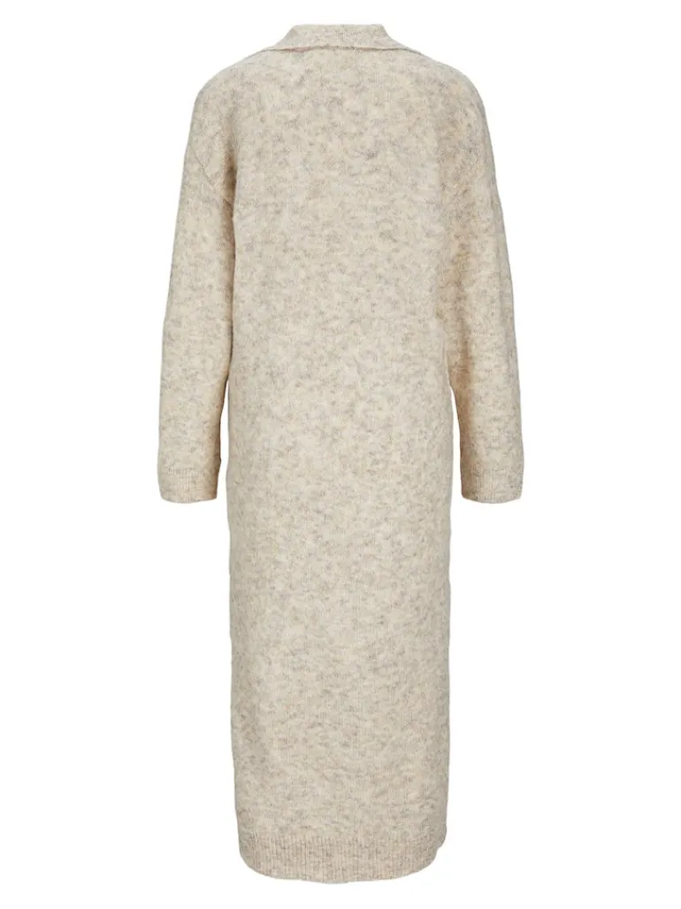 JXARIELLA POLO NECK DRESS KNIT cloud dancer