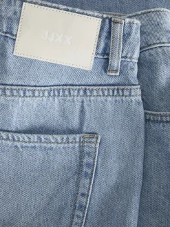 JXAURA LONG MW DENIM SKIRT DNM light blue denim