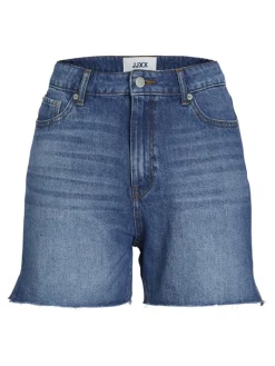 JXAURA RH SHORTS HW RA DENIM DNM SN medium blue denim