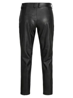 JXCATIE FAUX LEATHER PANTS NOOS black