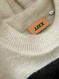 JXCHICK CREW NECK KNIT SN bone white