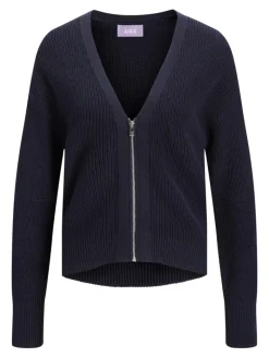 JXELIZA TWIST CARDIGAN KNIT navy blazer