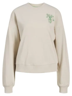 JXENYA RLX SHORT LS CREW SWT moonbeam