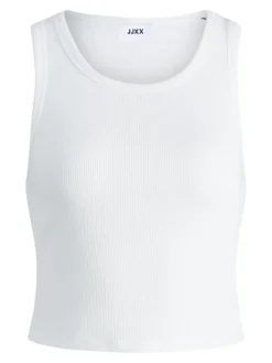 JXFALLON STR SL RIB TOP JRS NOOS bright white