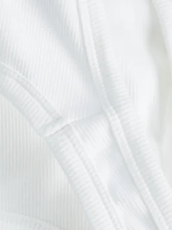 JXFALLON STR SL RIB TOP JRS NOOS bright white