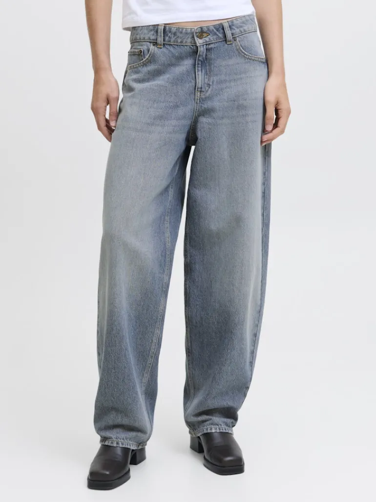JXFUJI BARREL MW JEANS R251 DNM NOOS medium blue denim