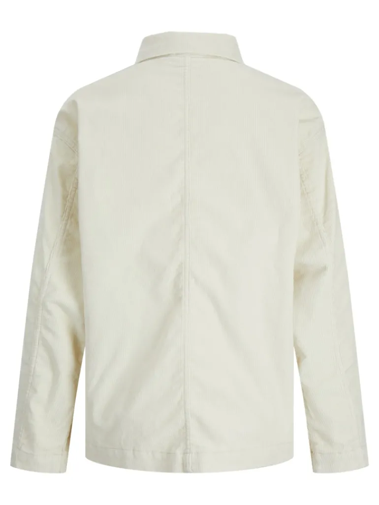 -JXGELLY RLX CORD OVERSHIRT SN bone white