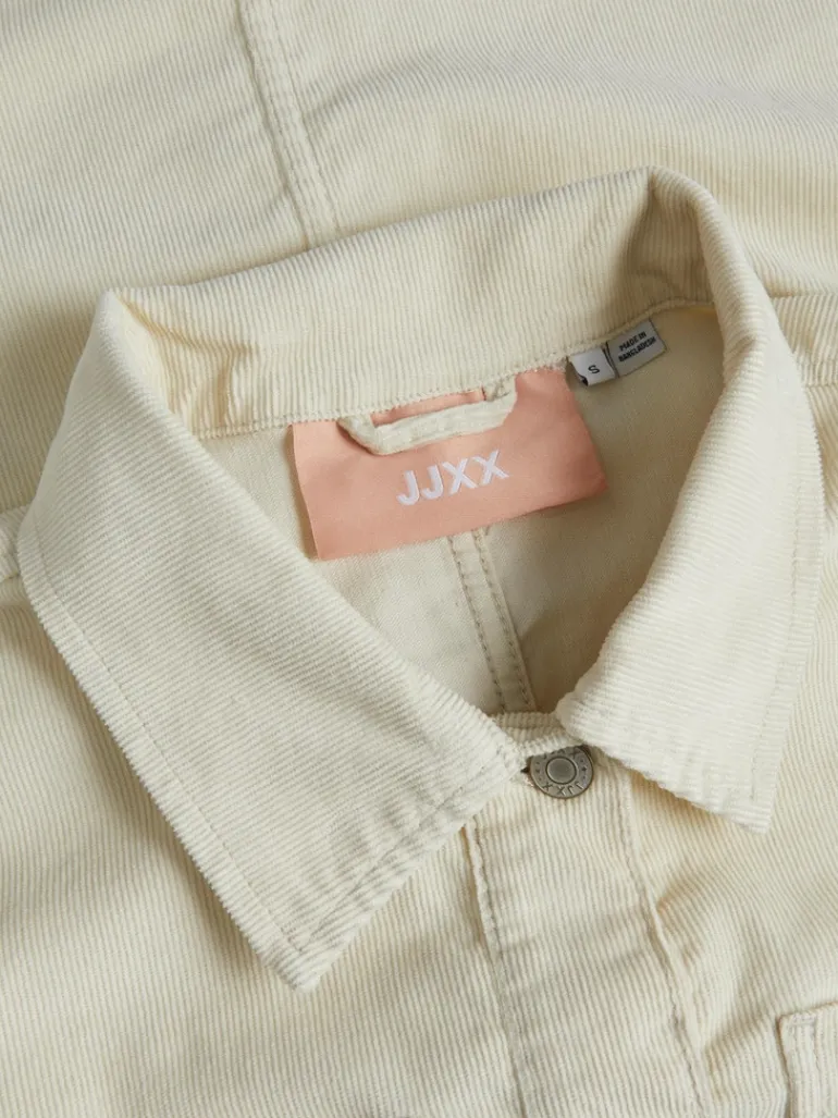 -JXGELLY RLX CORD OVERSHIRT SN bone white