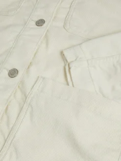 -JXGELLY RLX CORD OVERSHIRT SN bone white